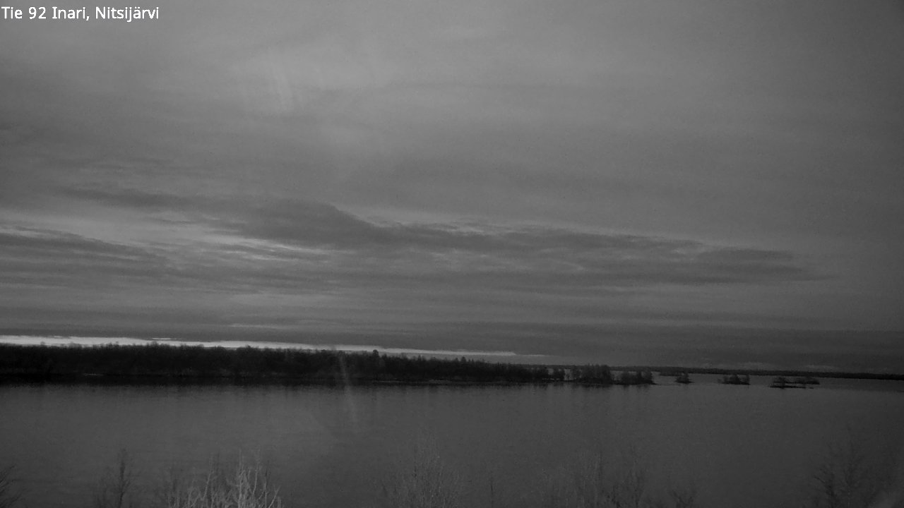 Kelikamerat Kuva Tie 92 Inari, Nitsijärvi, Inari, Lappi