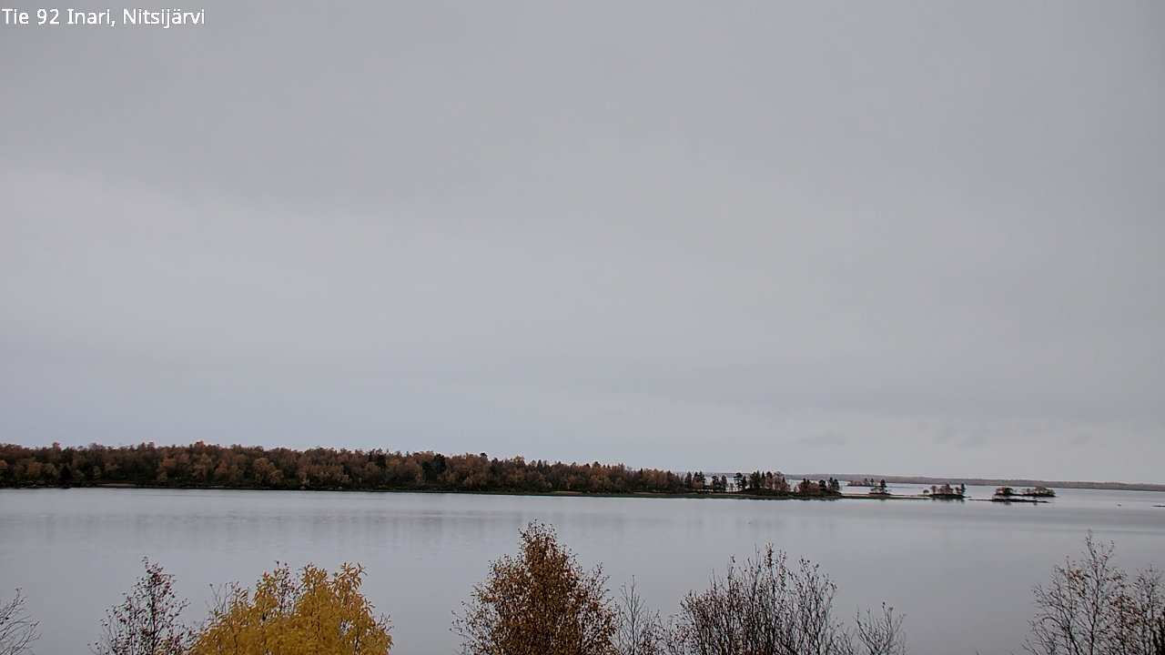 Kelikamerat Kuva Tie 92 Inari, Nitsijärvi, Inari, Lappi