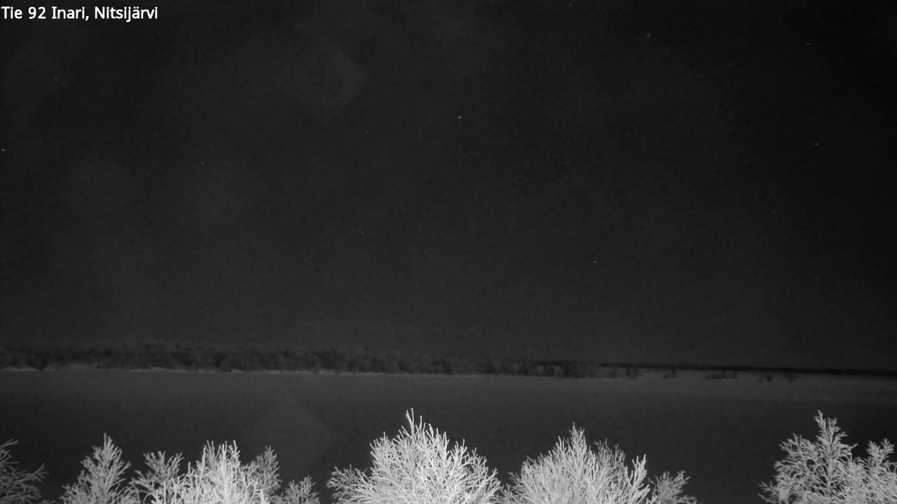 Kelikamerat Kuva Tie 92 Inari, Nitsijärvi, Inari, Lappi