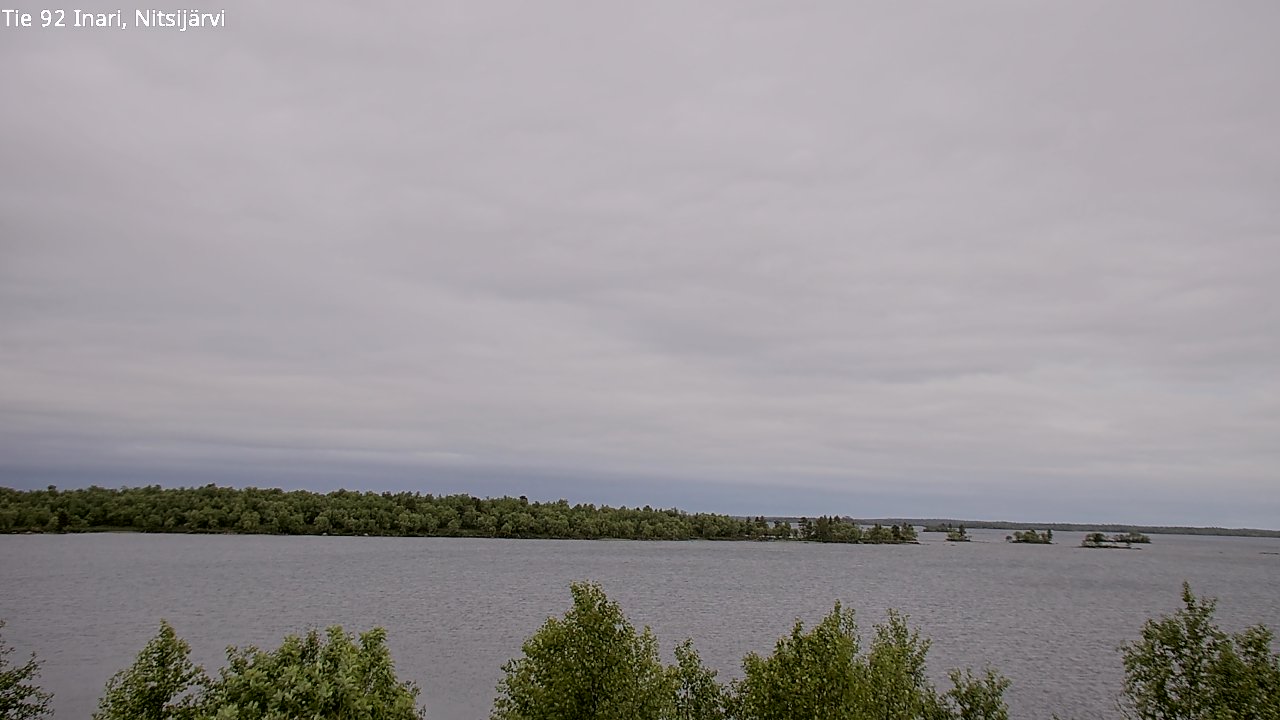 Kelikamerat Kuva Tie 92 Inari, Nitsijärvi, Inari, Lappi