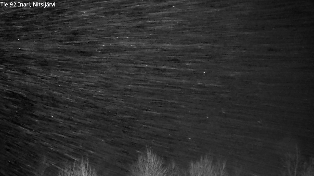 Kelikamerat Kuva Tie 92 Inari, Nitsijärvi, Inari, Lappi