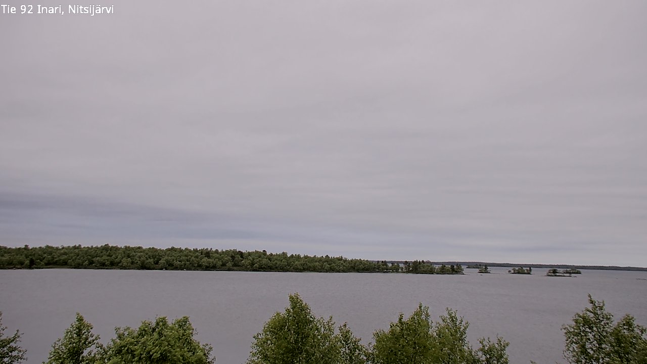 Kelikamerat Kuva Tie 92 Inari, Nitsijärvi, Inari, Lappi