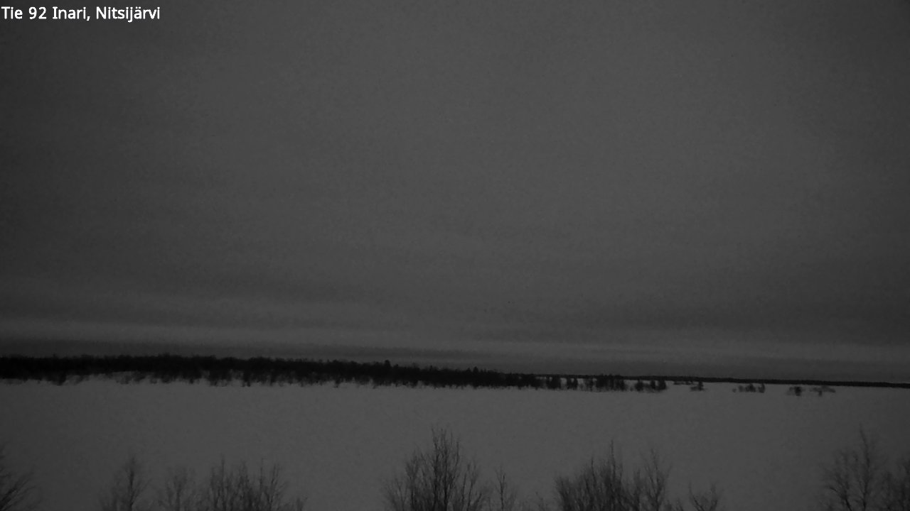 Kelikamerat Kuva Tie 92 Inari, Nitsijärvi, Inari, Lappi