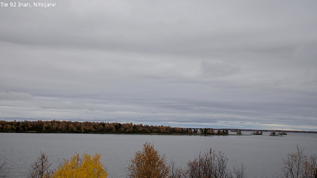 Kelikamerat Kuva Tie 92 Inari, Nitsijärvi, Inari, Lappi