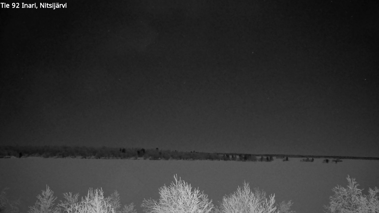 Kelikamerat Kuva Tie 92 Inari, Nitsijärvi, Inari, Lappi