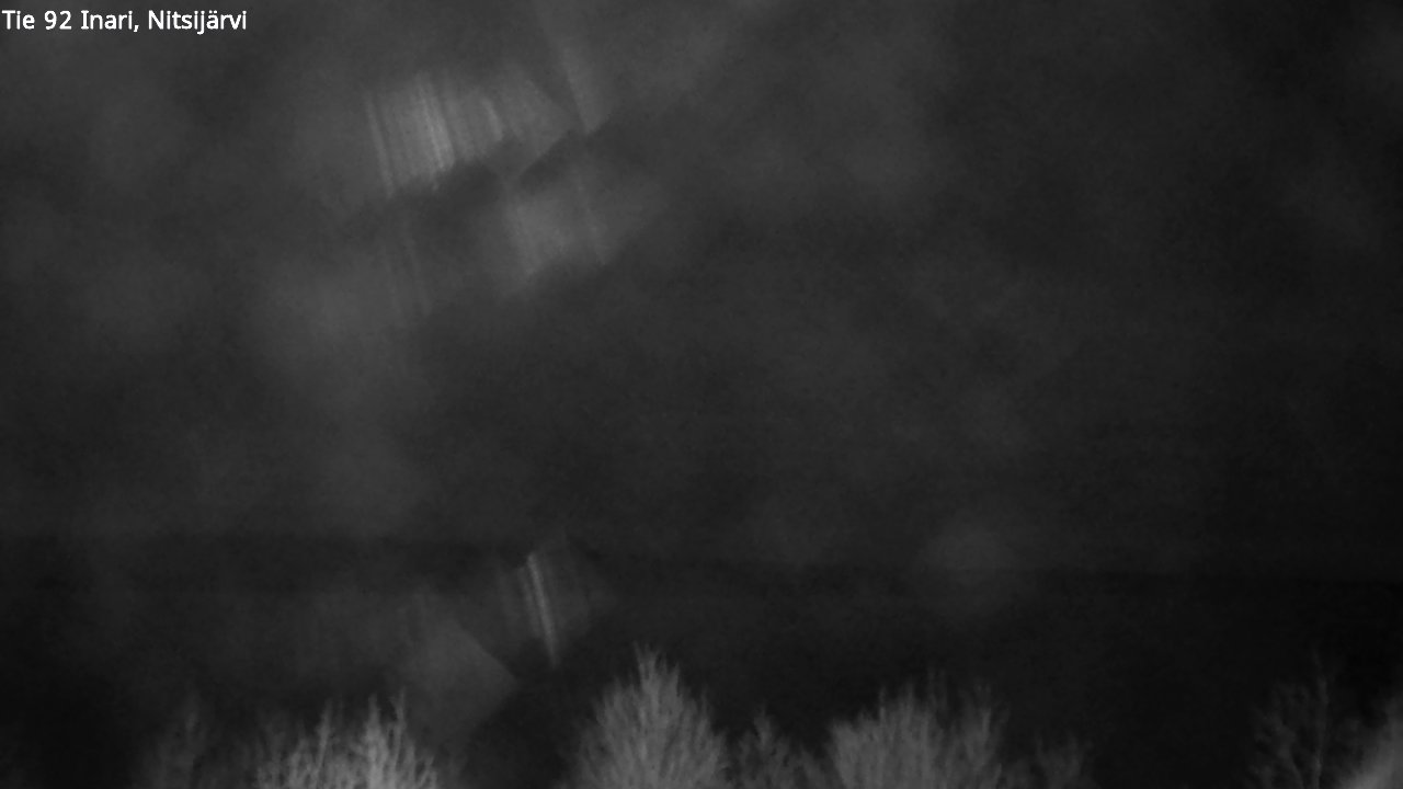 Kelikamerat Kuva Tie 92 Inari, Nitsijärvi, Inari, Lappi