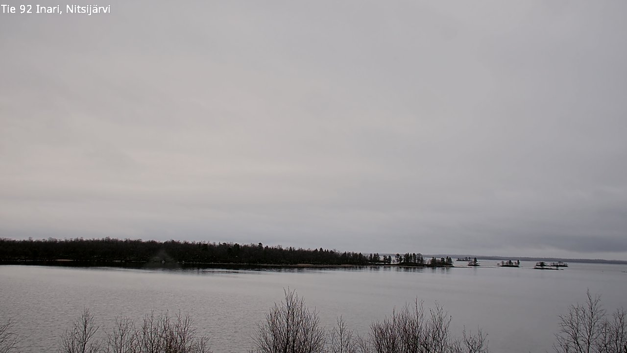 Kelikamerat Kuva Tie 92 Inari, Nitsijärvi, Inari, Lappi