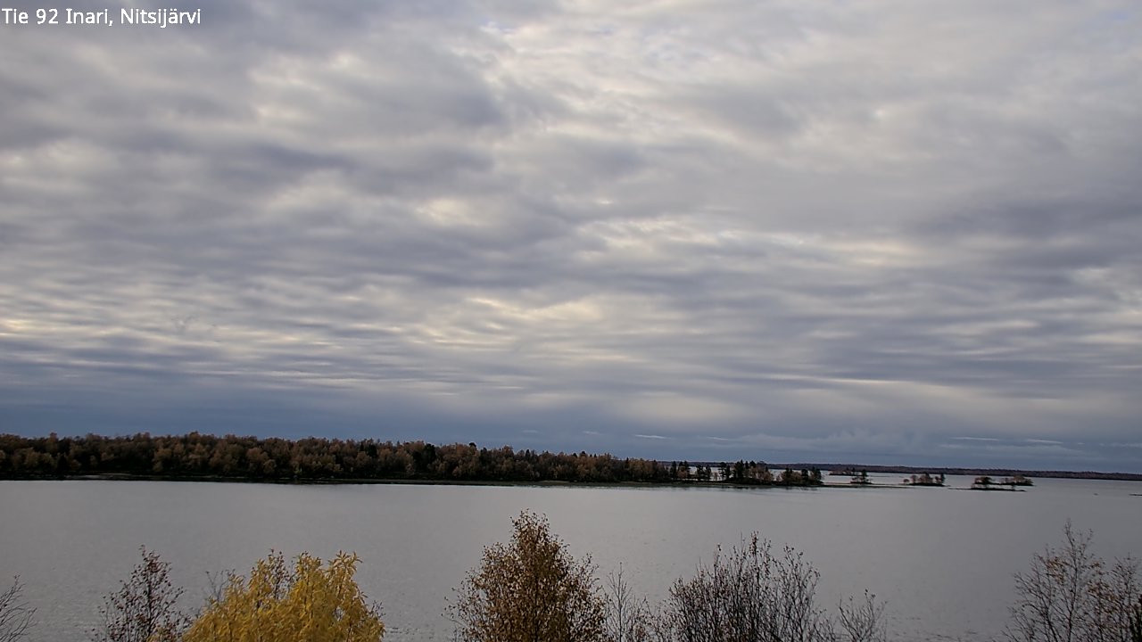 Kelikamerat Kuva Tie 92 Inari, Nitsijärvi, Inari, Lappi