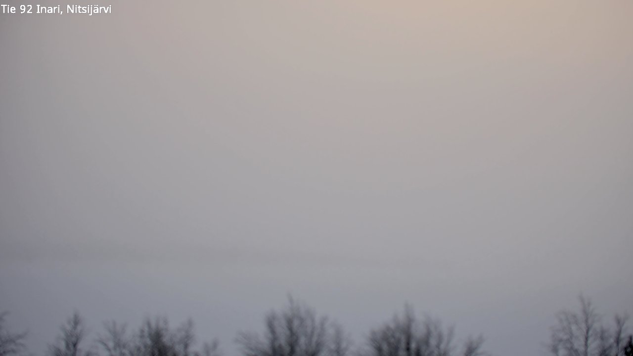 Kelikamerat Kuva Tie 92 Inari, Nitsijärvi, Inari, Lappi