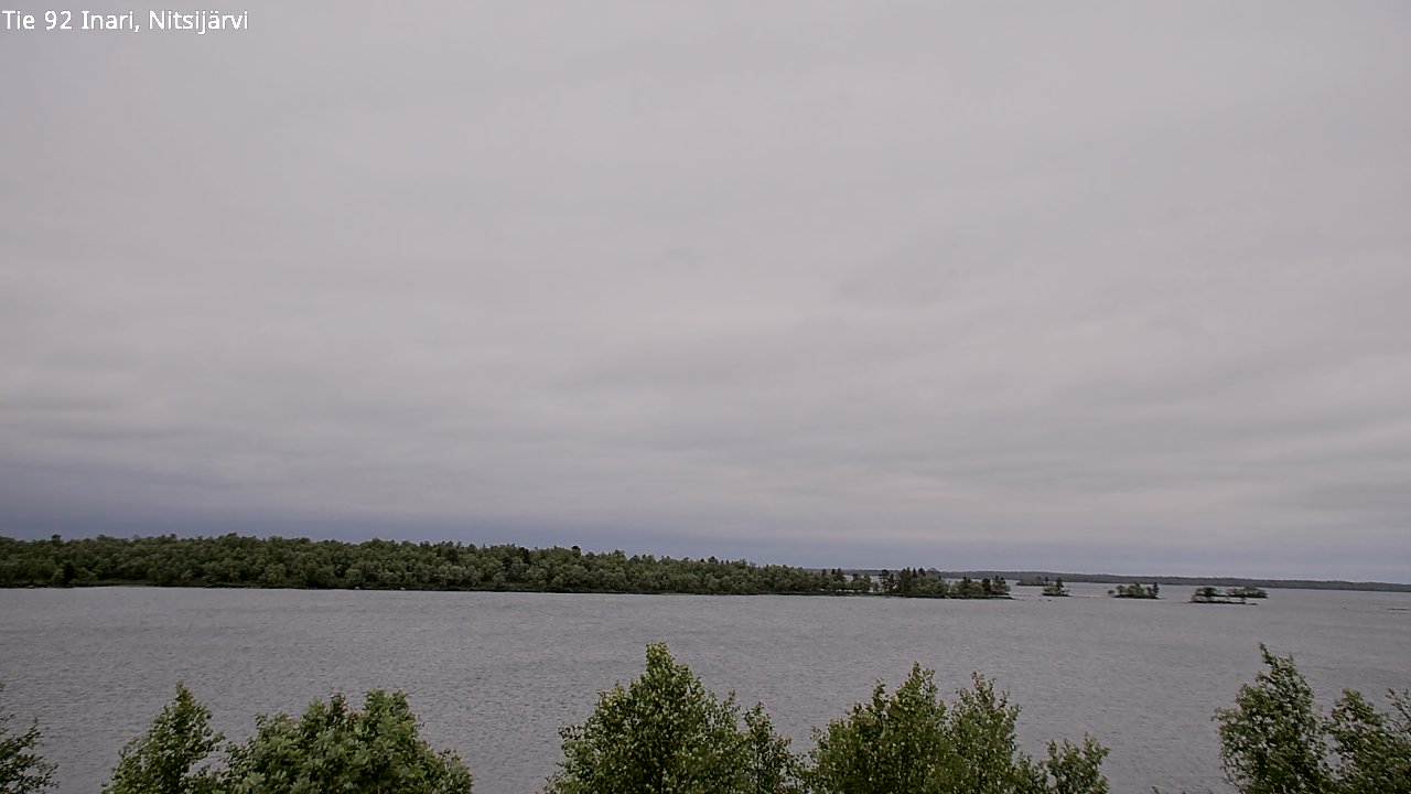 Kelikamerat Kuva Tie 92 Inari, Nitsijärvi, Inari, Lappi