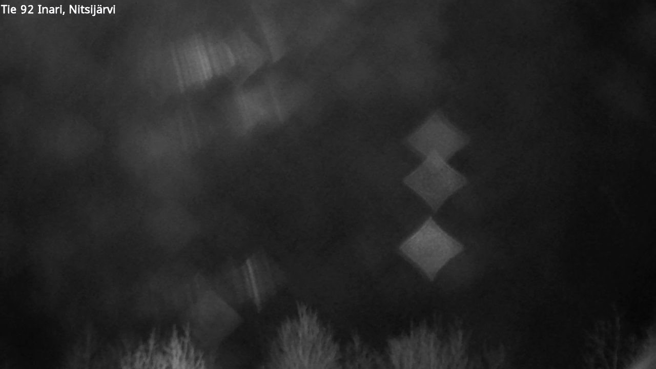 Weather Camera Image Road 92 Inari, Nitsijärvi, Inari, Lappi