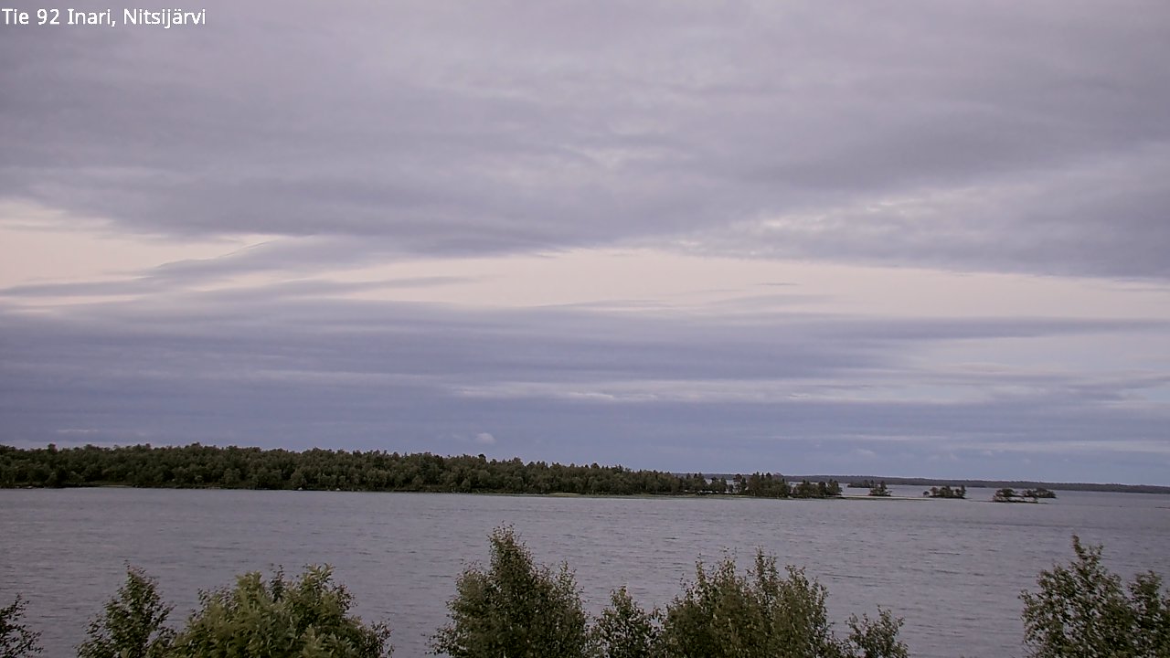 Kelikamerat Kuva Tie 92 Inari, Nitsijärvi, Inari, Lappi