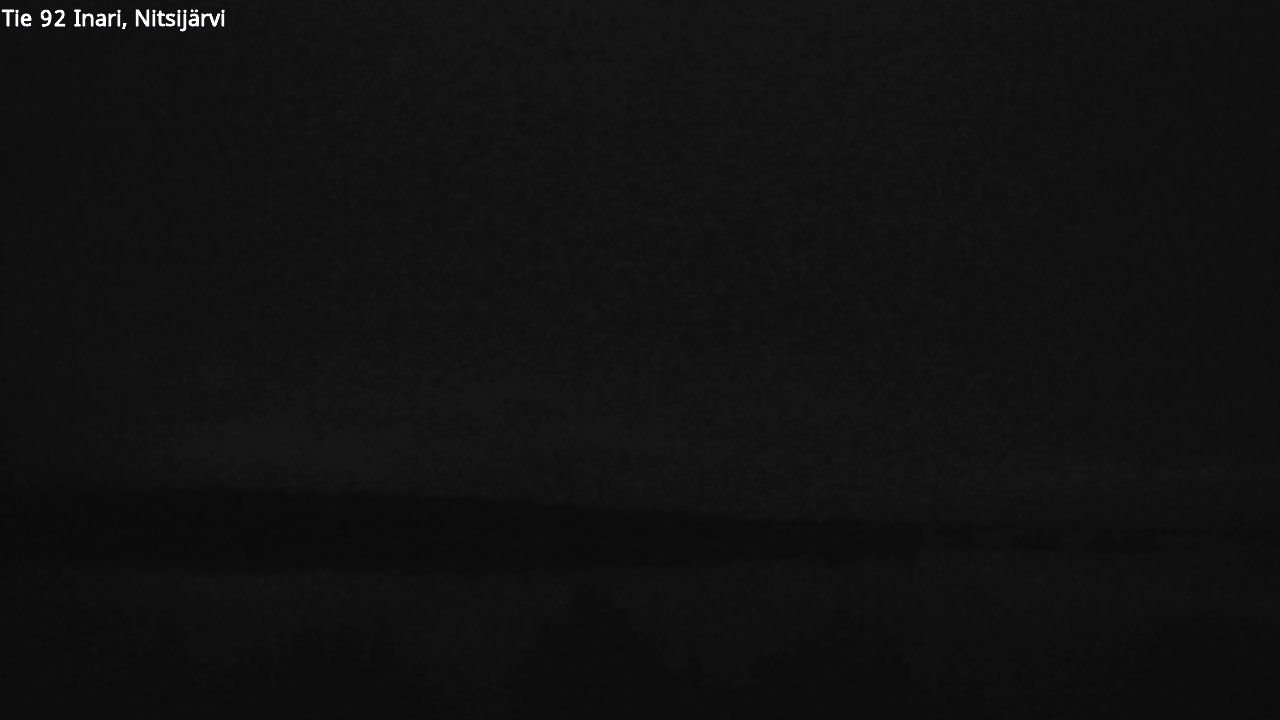 Kelikamerat Kuva Tie 92 Inari, Nitsijärvi, Inari, Lappi