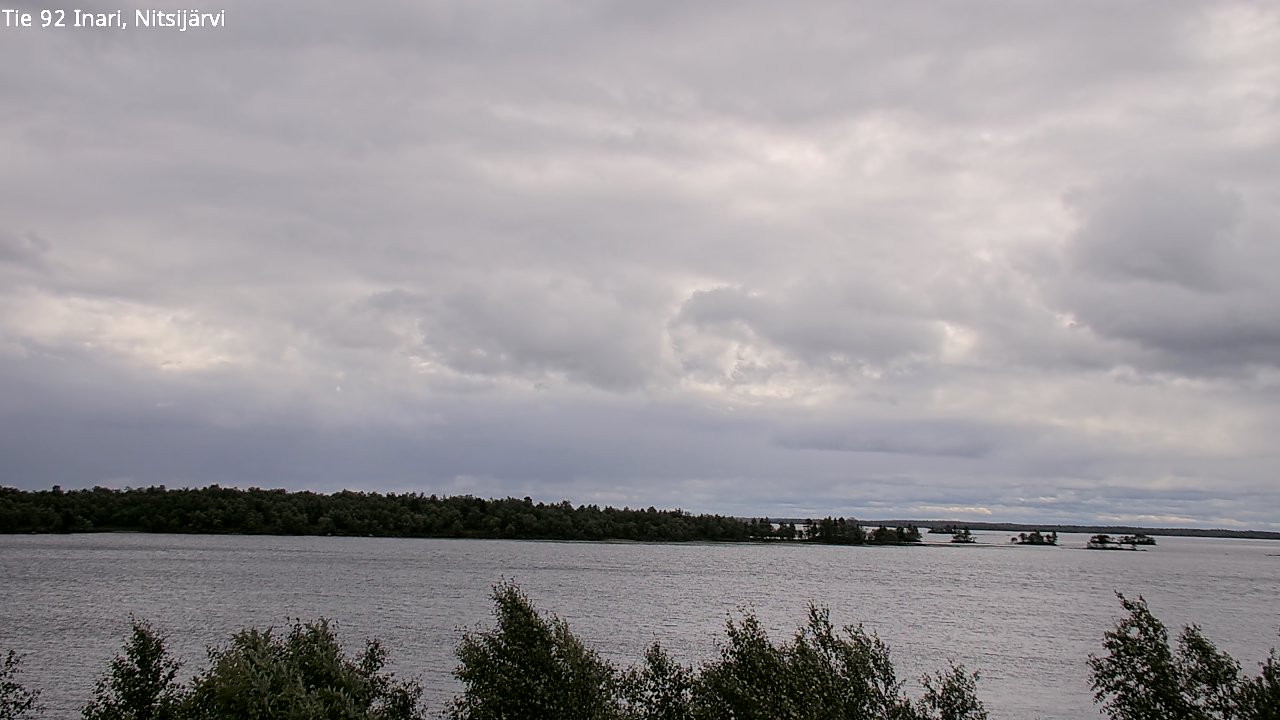 Kelikamerat Kuva Tie 92 Inari, Nitsijärvi, Inari, Lappi