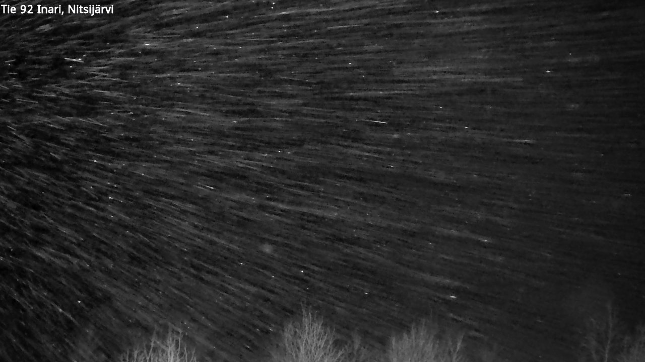Kelikamerat Kuva Tie 92 Inari, Nitsijärvi, Inari, Lappi