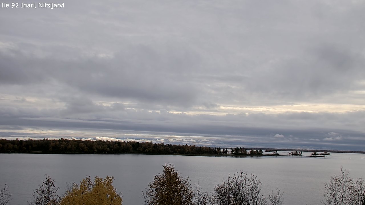 Kelikamerat Kuva Tie 92 Inari, Nitsijärvi, Inari, Lappi