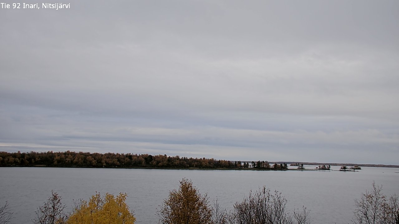 Kelikamerat Kuva Tie 92 Inari, Nitsijärvi, Inari, Lappi