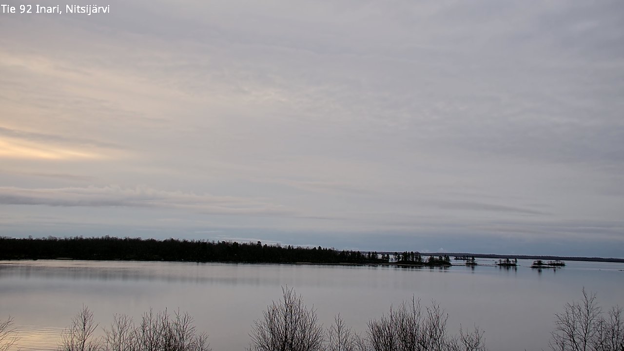 Kelikamerat Kuva Tie 92 Inari, Nitsijärvi, Inari, Lappi