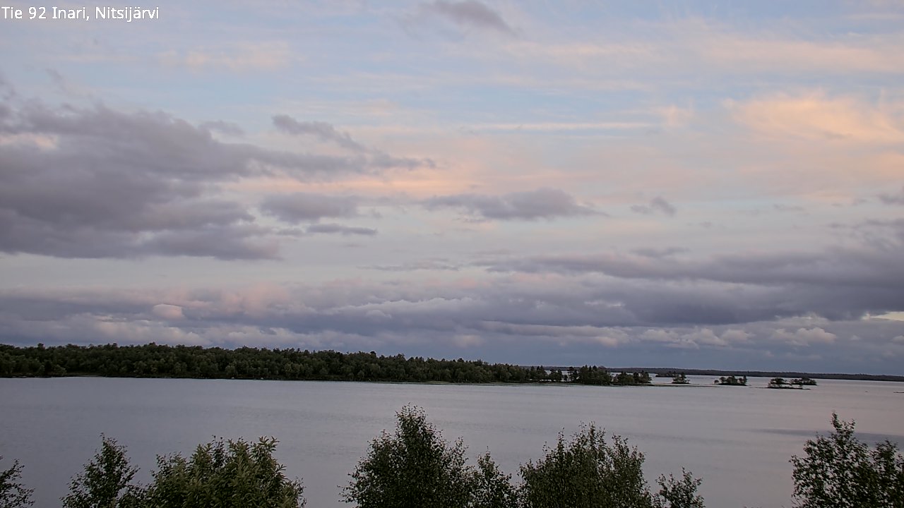 Kelikamerat Kuva Tie 92 Inari, Nitsijärvi, Inari, Lappi
