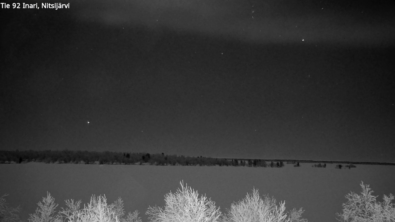 Kelikamerat Kuva Tie 92 Inari, Nitsijärvi, Inari, Lappi