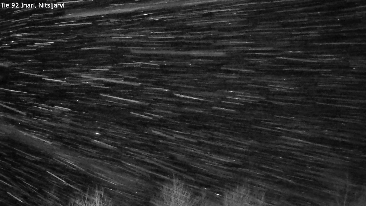 Kelikamerat Kuva Tie 92 Inari, Nitsijärvi, Inari, Lappi