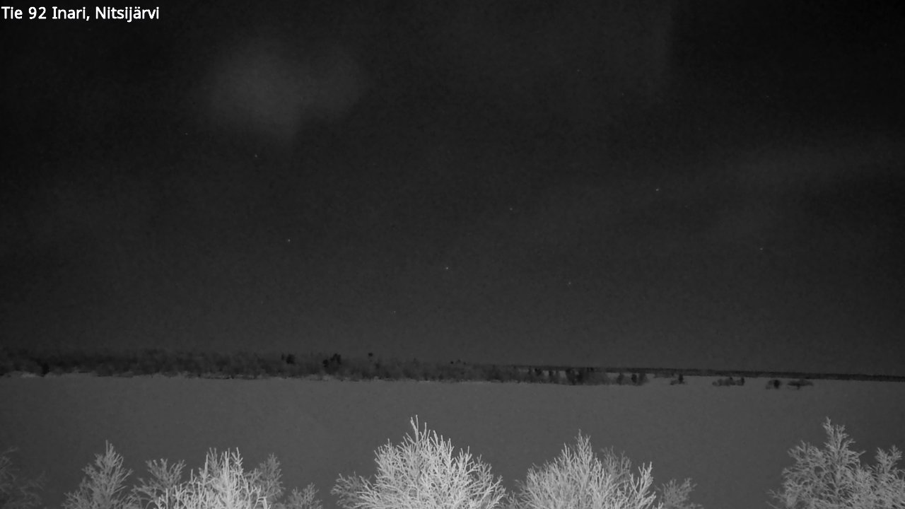 Kelikamerat Kuva Tie 92 Inari, Nitsijärvi, Inari, Lappi