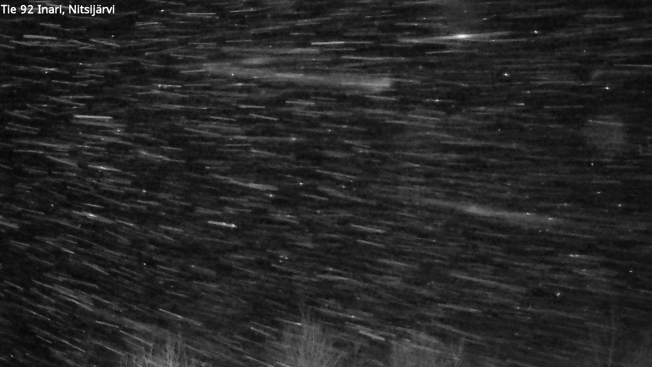 Kelikamerat Kuva Tie 92 Inari, Nitsijärvi, Inari, Lappi