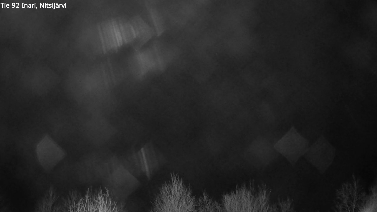 Weather Camera Image Väg 92 Enare, Nitsijärvi, Inari, Lappi