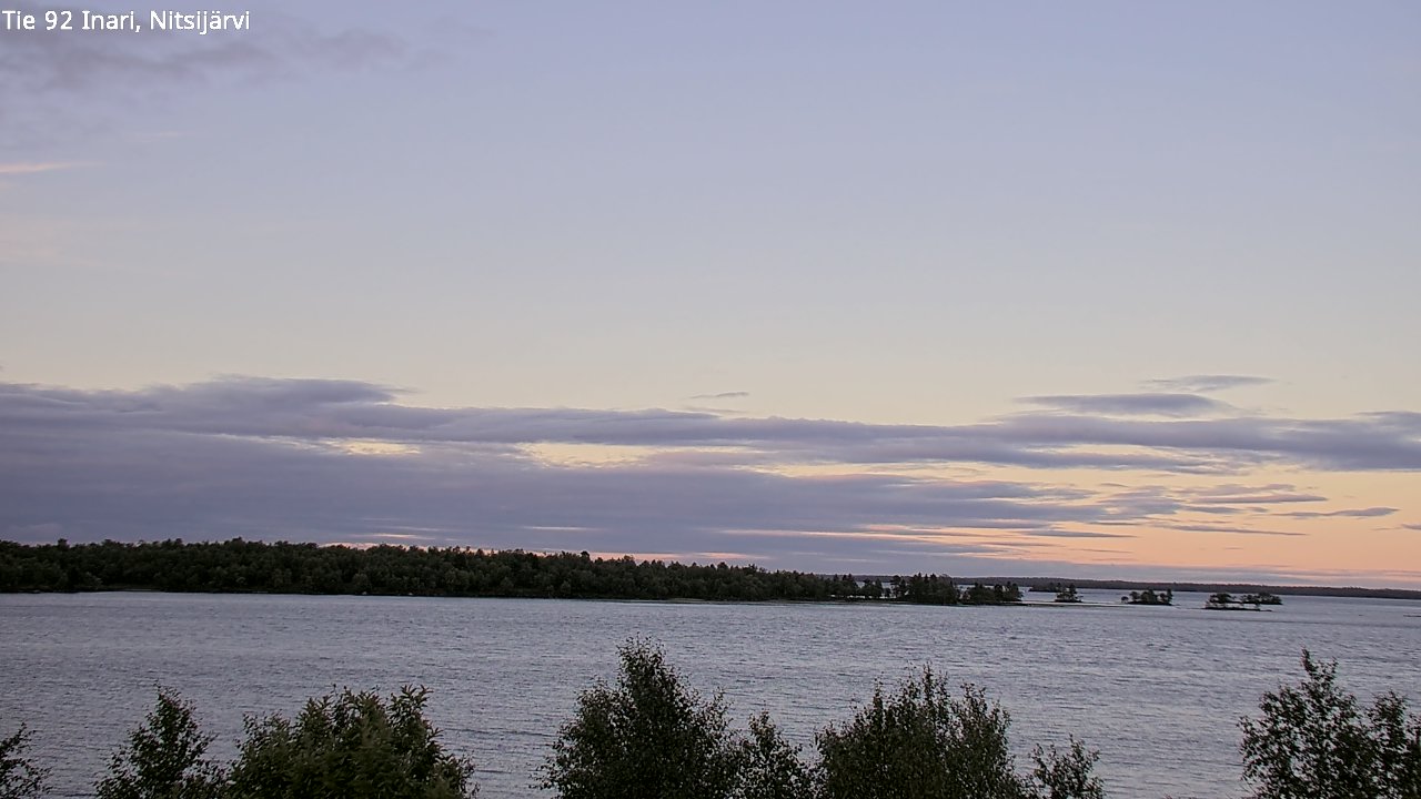 Kelikamerat Kuva Tie 92 Inari, Nitsijärvi, Inari, Lappi