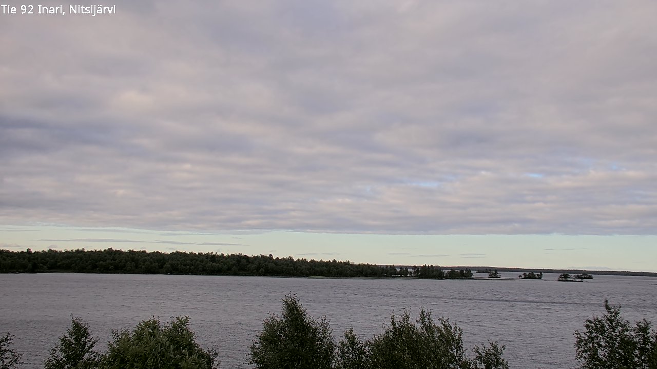 Weather Camera Image Road 92 Inari, Nitsijärvi, Inari, Lappi