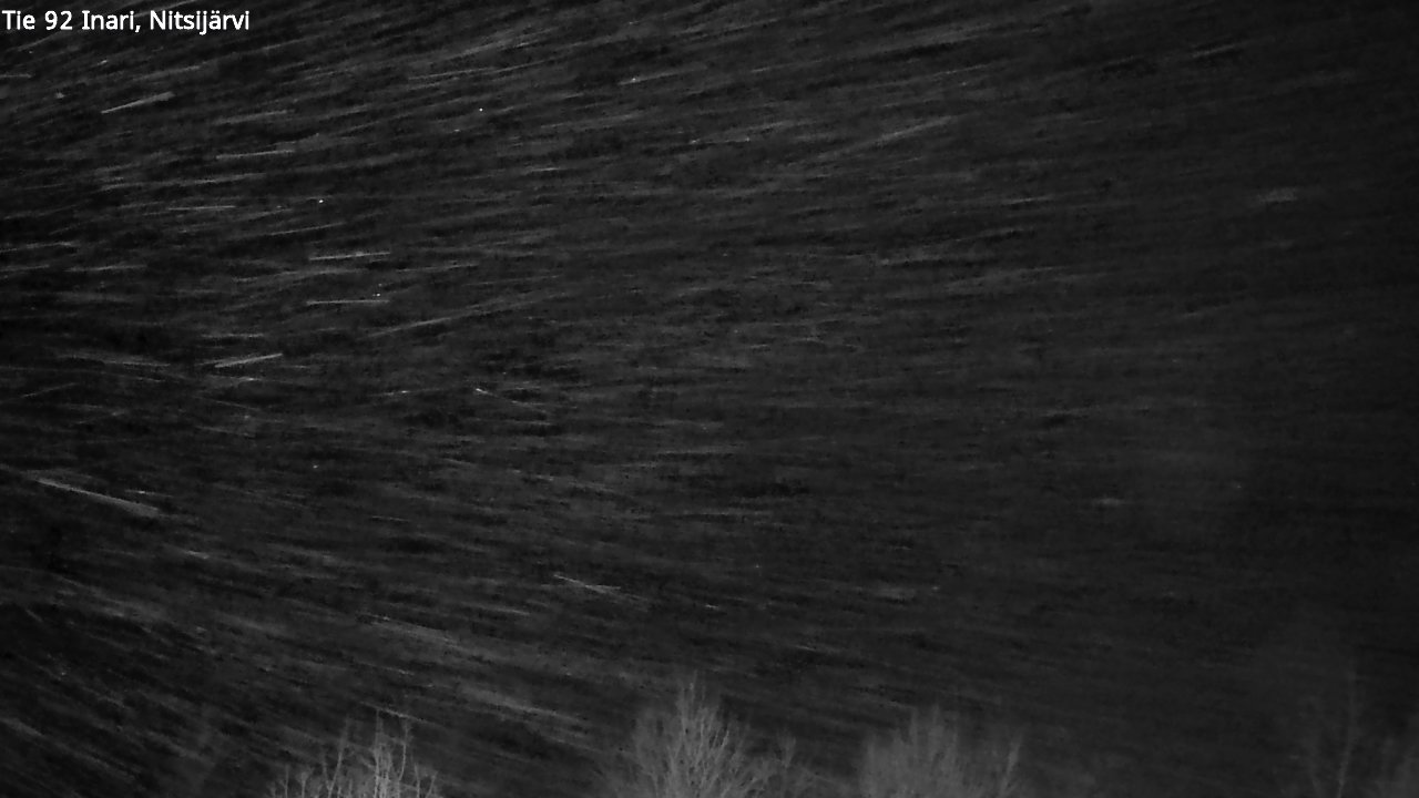 Kelikamerat Kuva Tie 92 Inari, Nitsijärvi, Inari, Lappi
