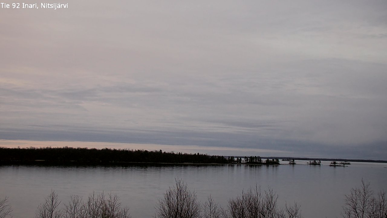 Kelikamerat Kuva Tie 92 Inari, Nitsijärvi, Inari, Lappi