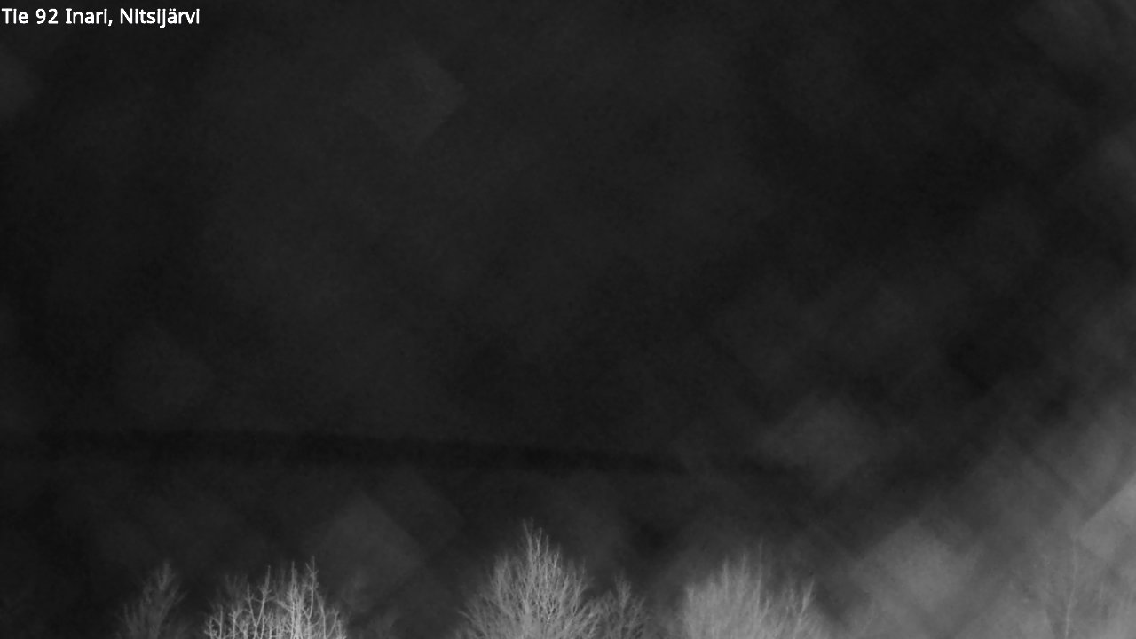 Kelikamerat Kuva Tie 92 Inari, Nitsijärvi, Inari, Lappi