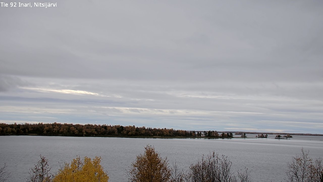 Kelikamerat Kuva Tie 92 Inari, Nitsijärvi, Inari, Lappi