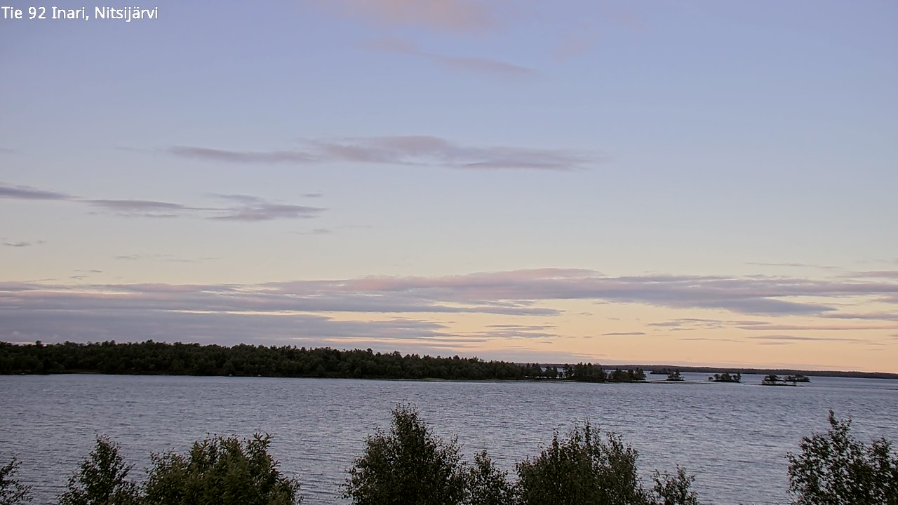 Kelikamerat Kuva Tie 92 Inari, Nitsijärvi, Inari, Lappi