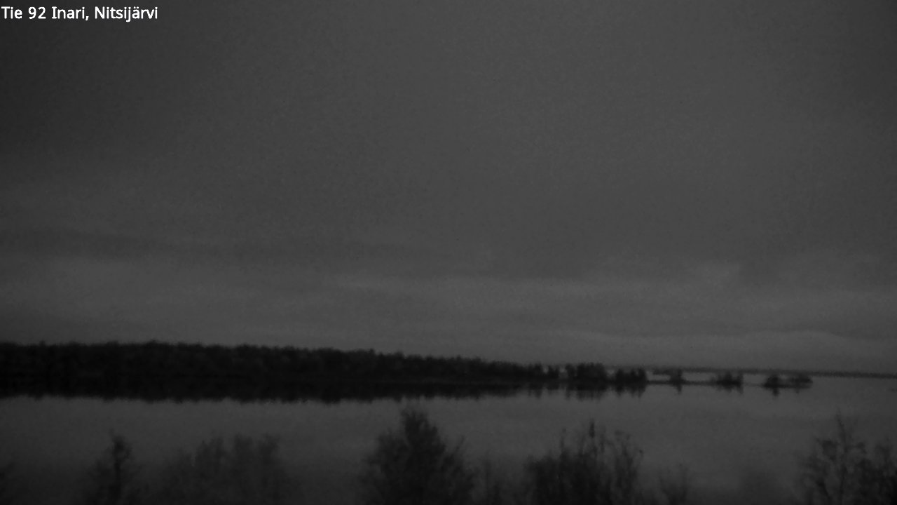 Kelikamerat Kuva Tie 92 Inari, Nitsijärvi, Inari, Lappi