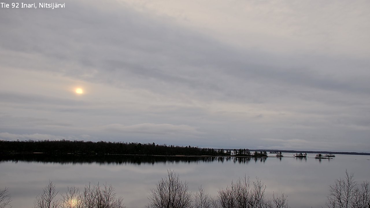Kelikamerat Kuva Tie 92 Inari, Nitsijärvi, Inari, Lappi