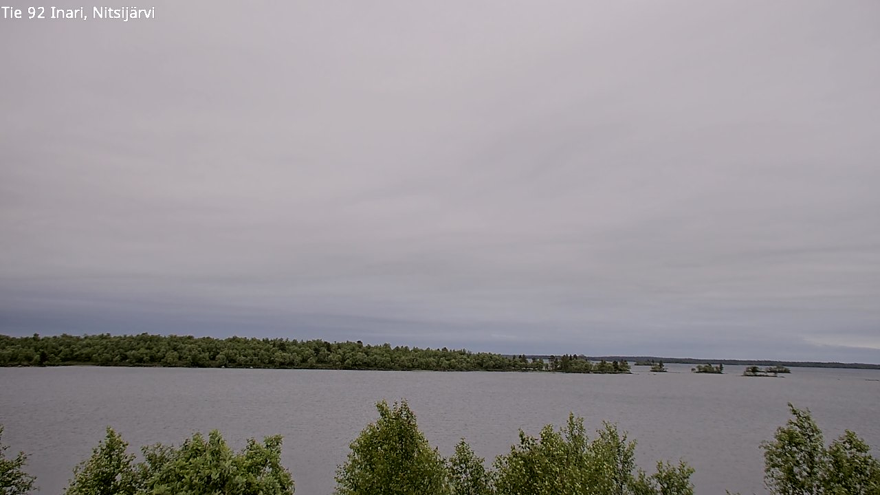 Kelikamerat Kuva Tie 92 Inari, Nitsijärvi, Inari, Lappi