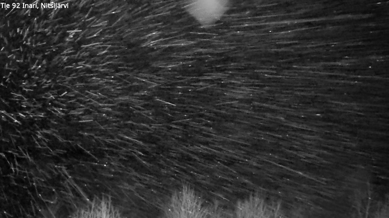 Kelikamerat Kuva Tie 92 Inari, Nitsijärvi, Inari, Lappi