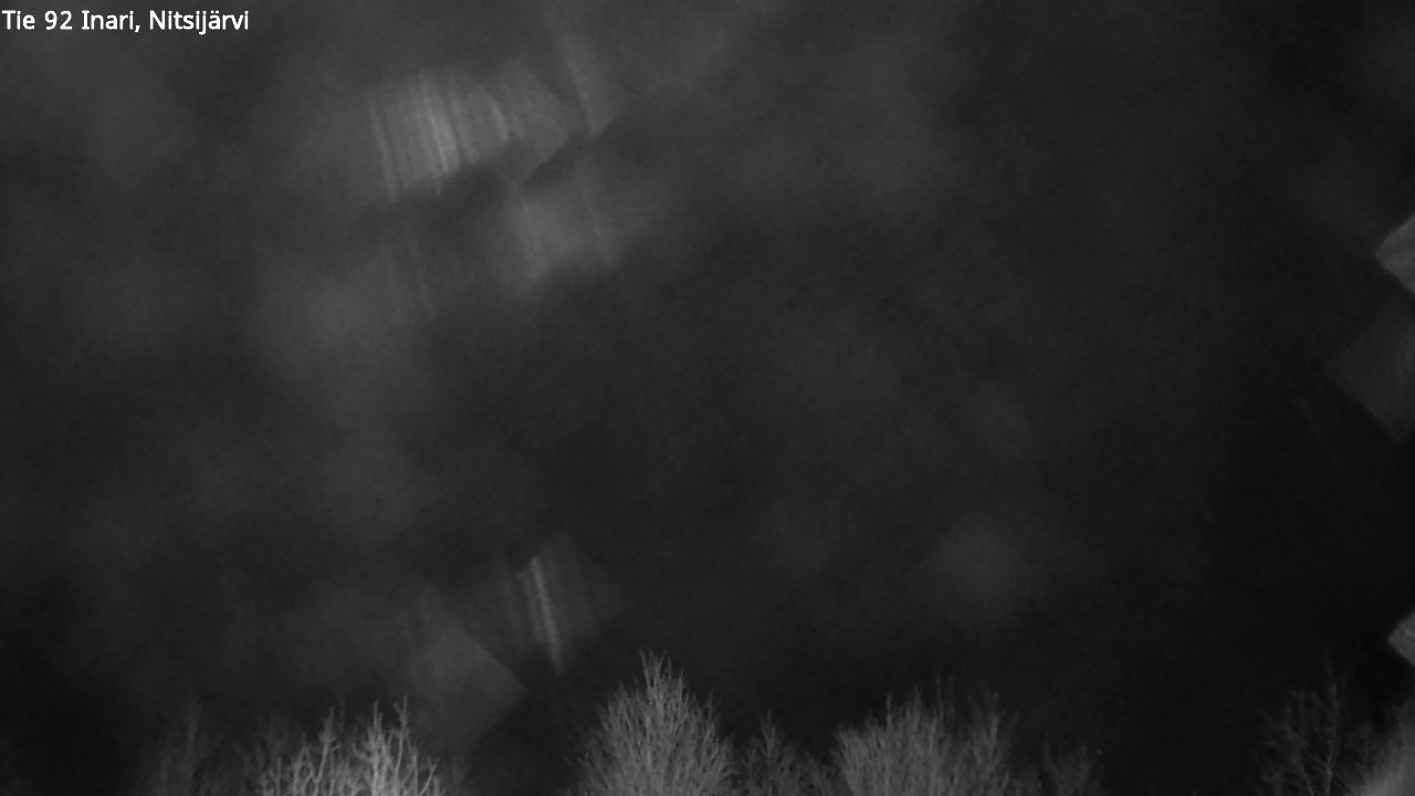 Kelikamerat Kuva Tie 92 Inari, Nitsijärvi, Inari, Lappi
