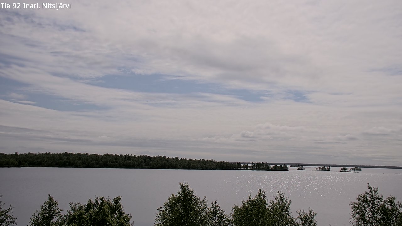 Kelikamerat Kuva Tie 92 Inari, Nitsijärvi, Inari, Lappi