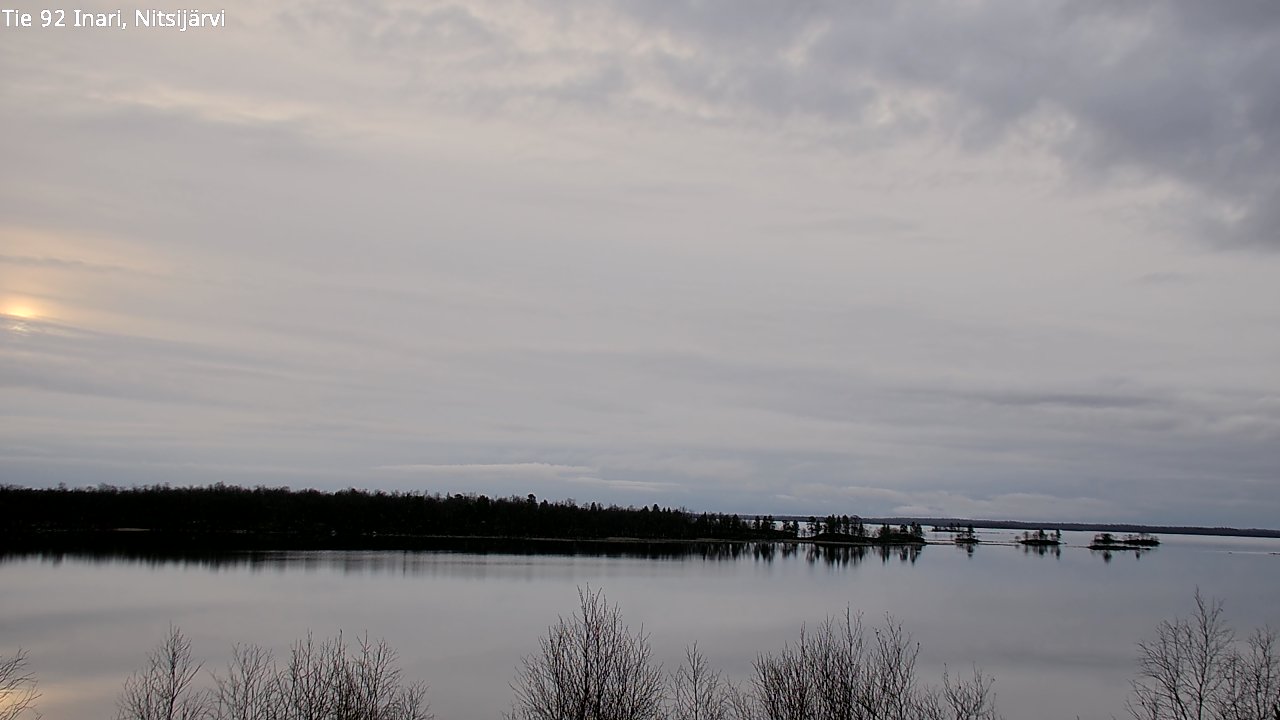 Kelikamerat Kuva Tie 92 Inari, Nitsijärvi, Inari, Lappi