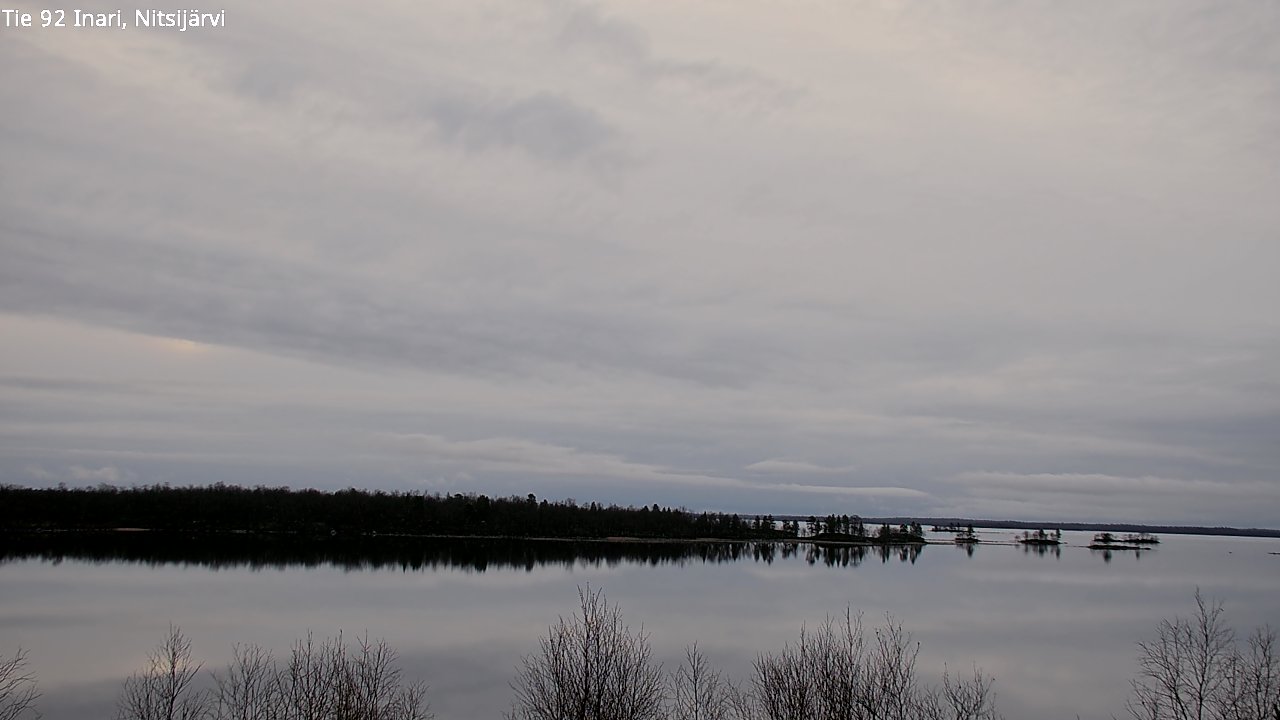 Kelikamerat Kuva Tie 92 Inari, Nitsijärvi, Inari, Lappi