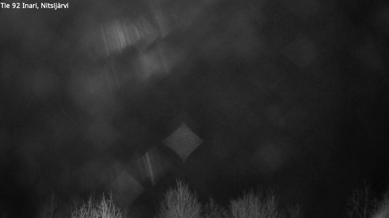 Weather Camera Image Road 92 Inari, Nitsijärvi, Inari, Lappi