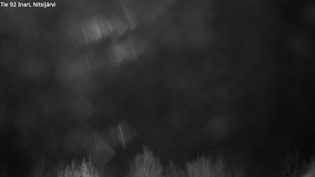 Weather Camera Image Road 92 Inari, Nitsijärvi, Inari, Lappi