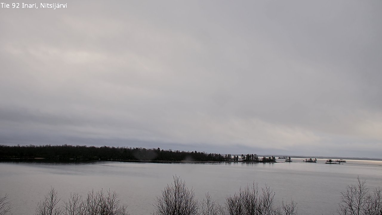 Kelikamerat Kuva Tie 92 Inari, Nitsijärvi, Inari, Lappi