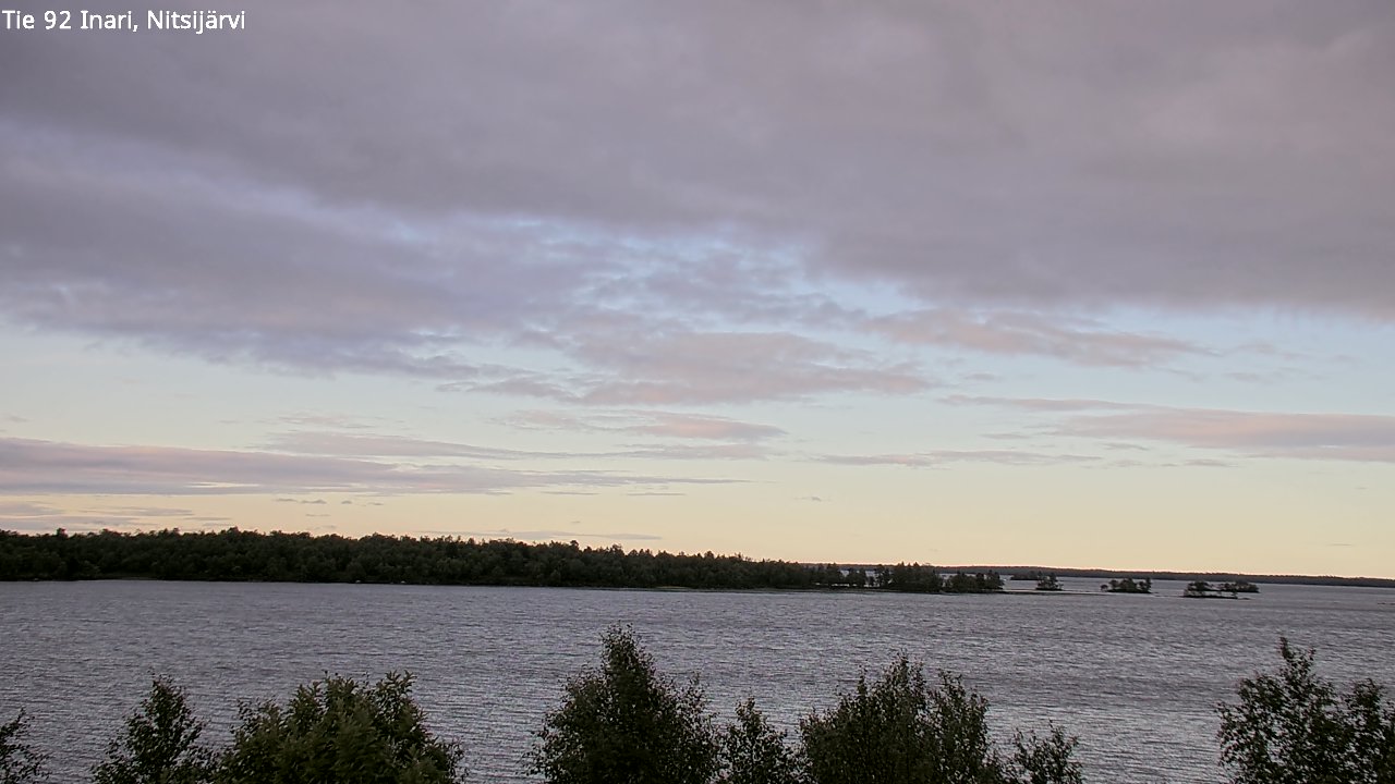 Kelikamerat Kuva Tie 92 Inari, Nitsijärvi, Inari, Lappi
