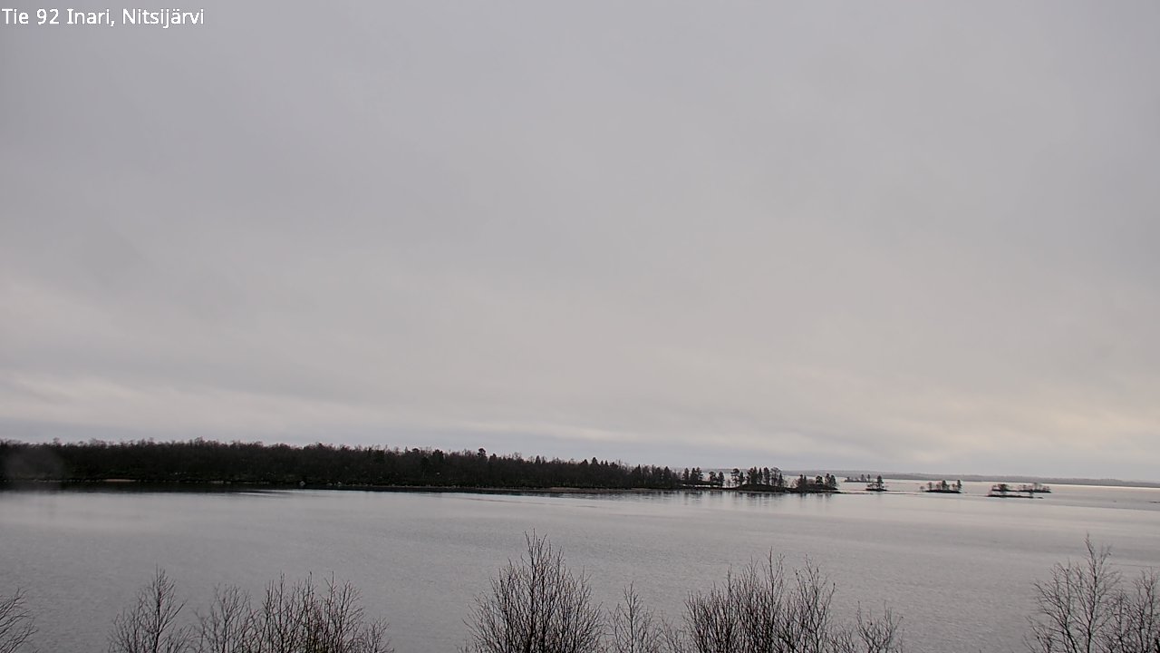 Kelikamerat Kuva Tie 92 Inari, Nitsijärvi, Inari, Lappi