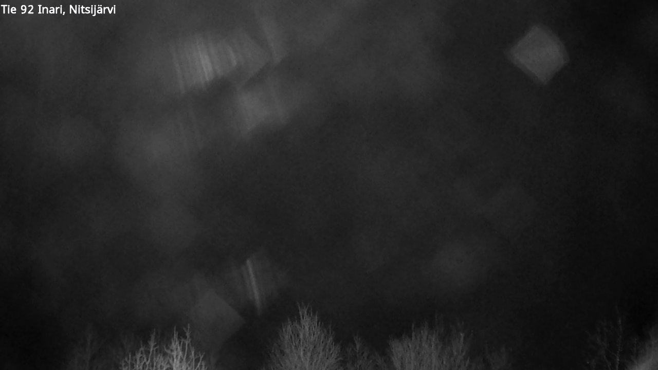 Weather Camera Image Road 92 Inari, Nitsijärvi, Inari, Lappi