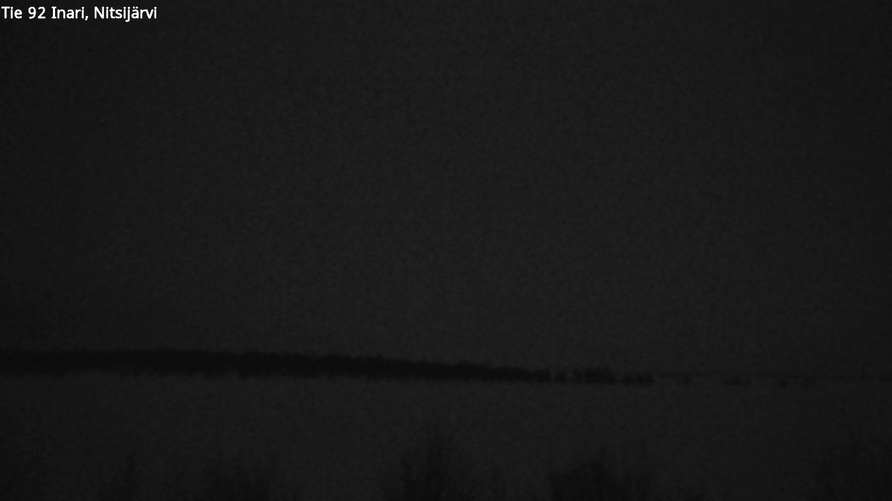 Kelikamerat Kuva Tie 92 Inari, Nitsijärvi, Inari, Lappi